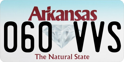 AR license plate 060VVS