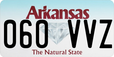 AR license plate 060VVZ