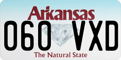 AR license plate 060VXD