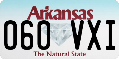 AR license plate 060VXI
