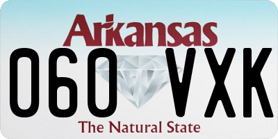 AR license plate 060VXK