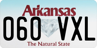 AR license plate 060VXL