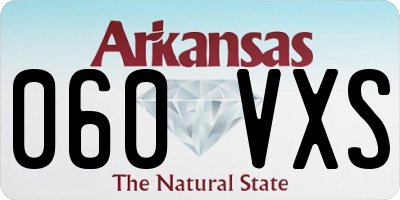 AR license plate 060VXS