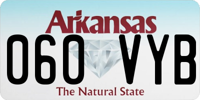 AR license plate 060VYB