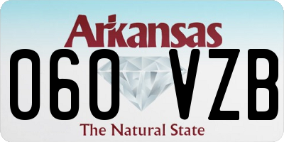 AR license plate 060VZB