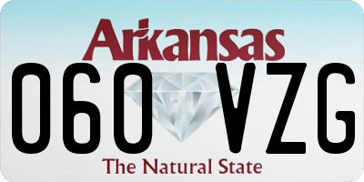 AR license plate 060VZG