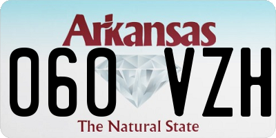AR license plate 060VZH