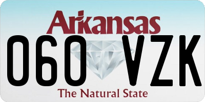 AR license plate 060VZK