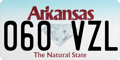 AR license plate 060VZL