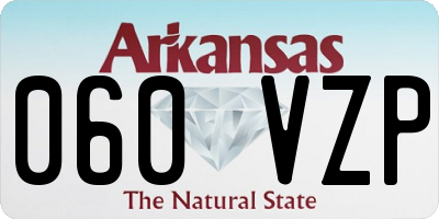 AR license plate 060VZP