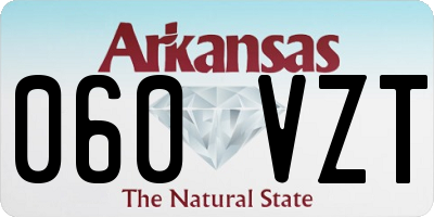 AR license plate 060VZT