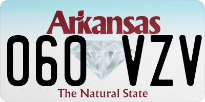 AR license plate 060VZV