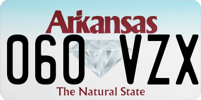 AR license plate 060VZX