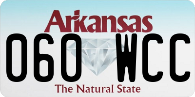 AR license plate 060WCC
