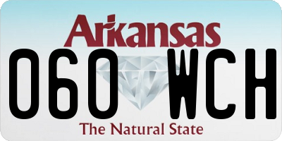 AR license plate 060WCH