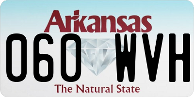 AR license plate 060WVH