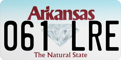AR license plate 061LRE