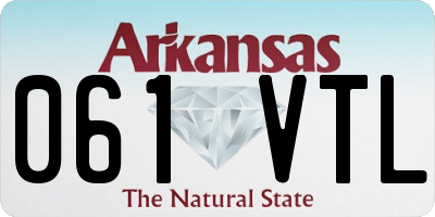 AR license plate 061VTL