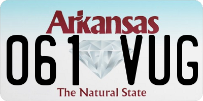 AR license plate 061VUG