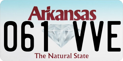 AR license plate 061VVE
