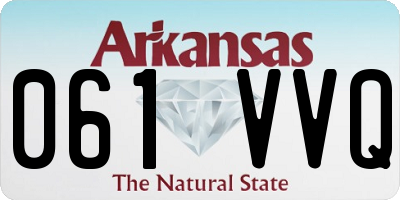 AR license plate 061VVQ