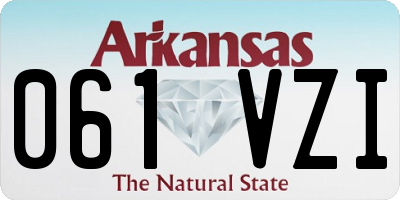 AR license plate 061VZI