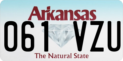 AR license plate 061VZU
