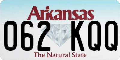 AR license plate 062KQQ