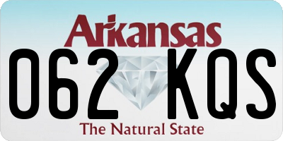 AR license plate 062KQS