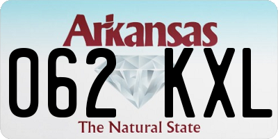AR license plate 062KXL
