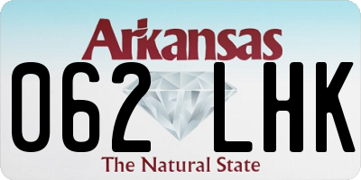 AR license plate 062LHK