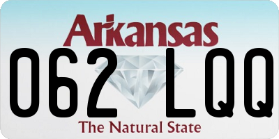 AR license plate 062LQQ