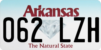 AR license plate 062LZH