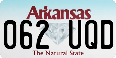 AR license plate 062UQD