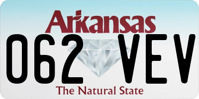 AR license plate 062VEV