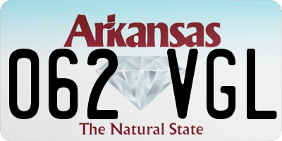 AR license plate 062VGL