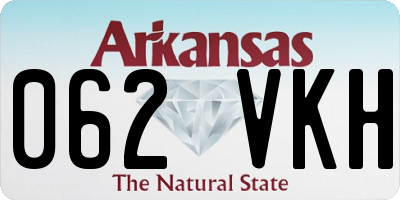 AR license plate 062VKH