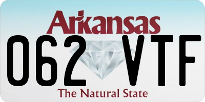 AR license plate 062VTF