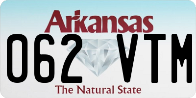 AR license plate 062VTM
