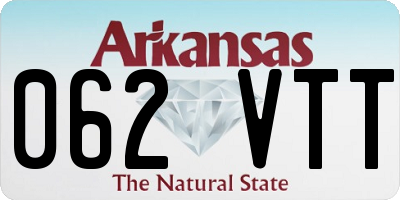 AR license plate 062VTT