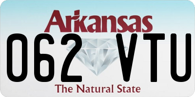 AR license plate 062VTU