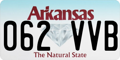 AR license plate 062VVB