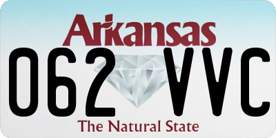 AR license plate 062VVC