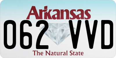 AR license plate 062VVD