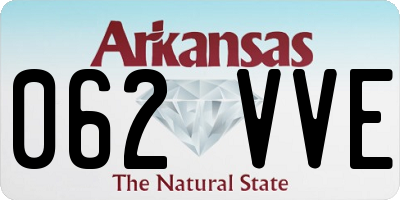 AR license plate 062VVE