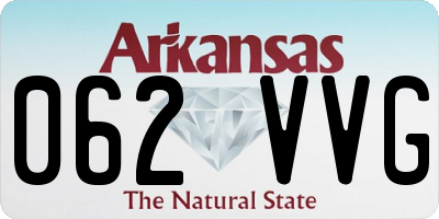 AR license plate 062VVG