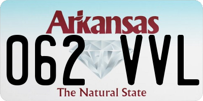 AR license plate 062VVL