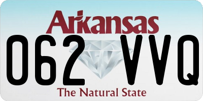 AR license plate 062VVQ
