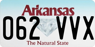 AR license plate 062VVX