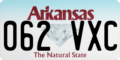 AR license plate 062VXC